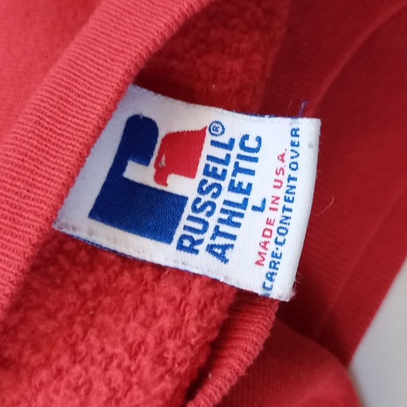 Vintage 90s Russell Athletic Crewneck Sweater UNISEX - Picture 2 of 6